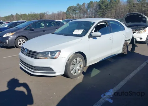 2017 Volkswagen Jetta 1.4T S from USA, damaged, VIN 3VW2B7AJ5HM335361